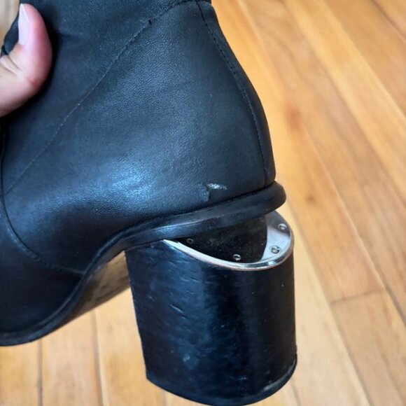 Alexander Wang ANNA BOOTIE WITH RHODIUM - Picture 8 of 10